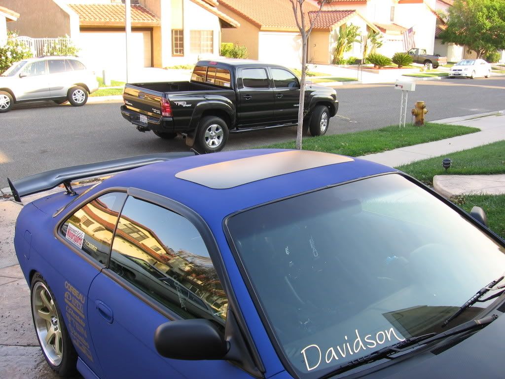 Nissan 240sx sunroof delete #7