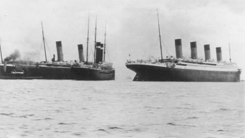 Titanic, Antes y Despues! XD