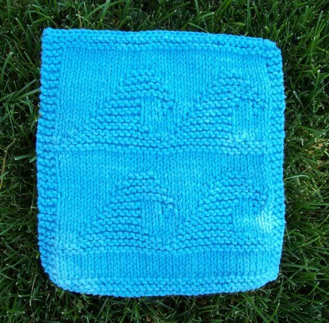 For the Beach Lover<br>Ocean Waves Dish/Wash Cloth