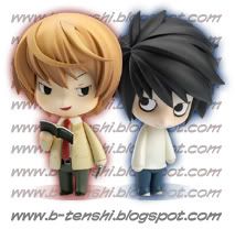 Chibis L y Light Yagami