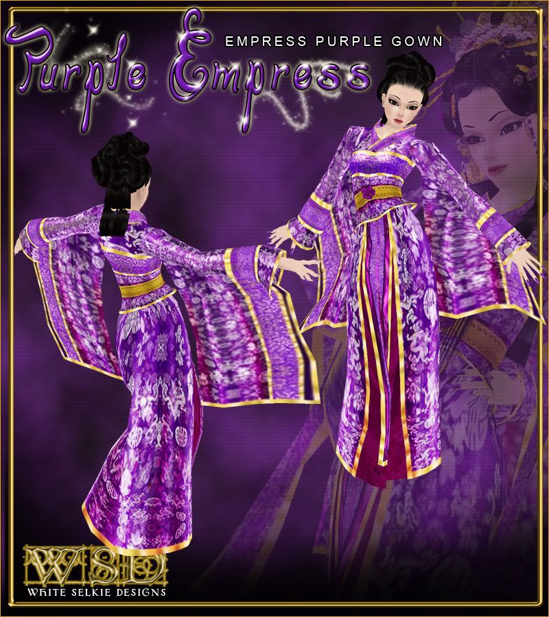 Empress Purple Gown