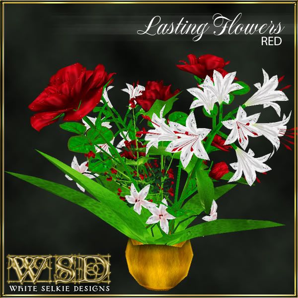 Lasting Flowers Red