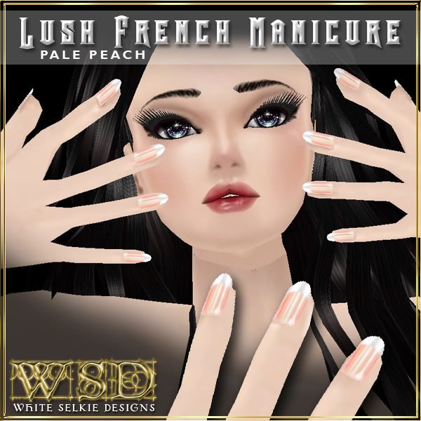 Lush French Nails Peach2