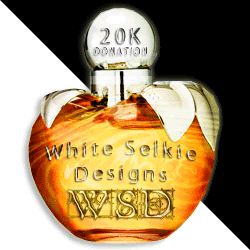 Whiteselkie 10k Donation Sticker