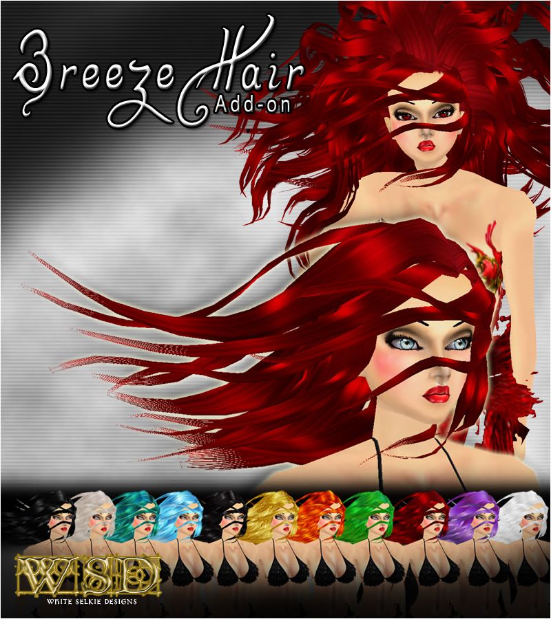 Layerable Breezy Red Hair