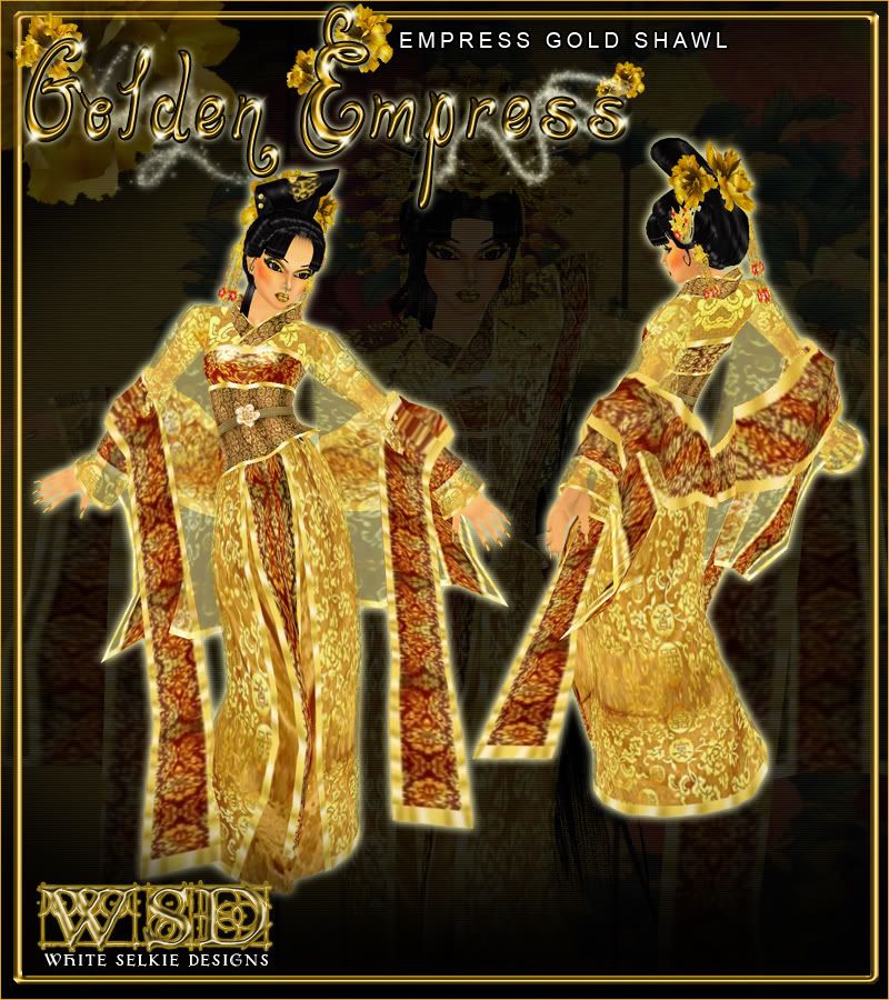 Empress Gold Shawl