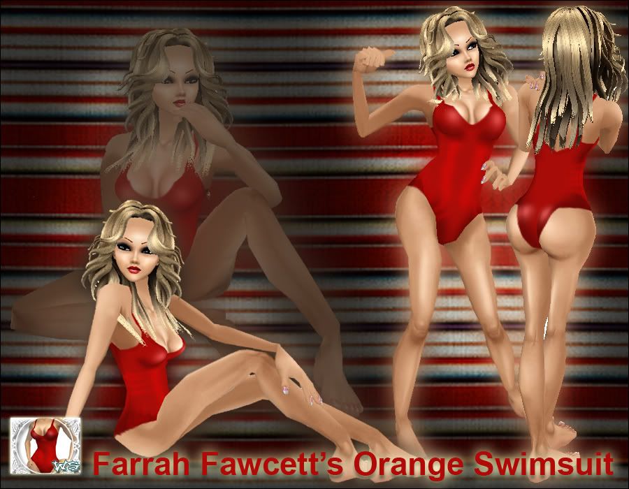 farrah fawcett swimsuit