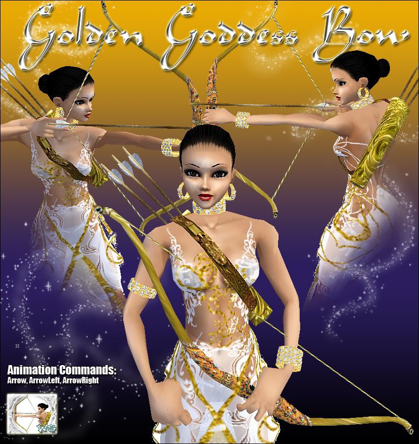 golden goddess bow