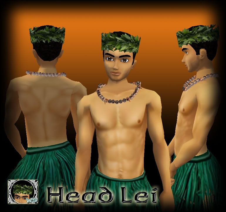 head leaf lei