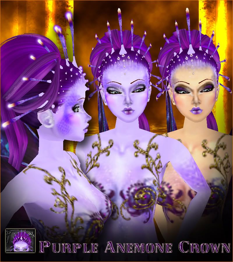 Purple Sea Anemone Crown