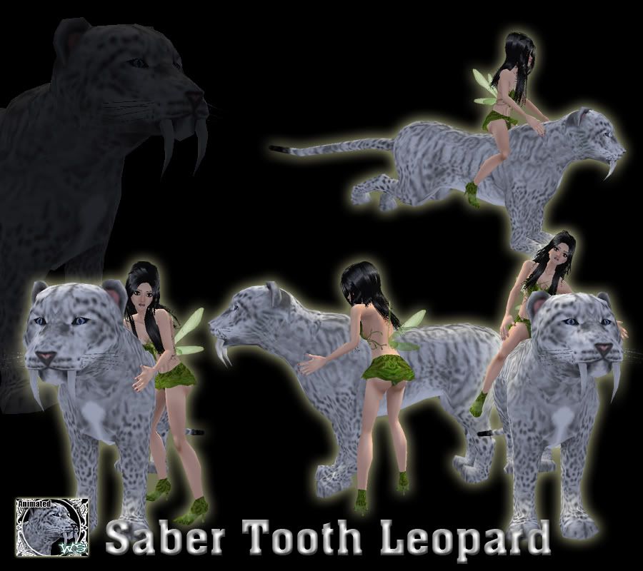 sabertooth leopard