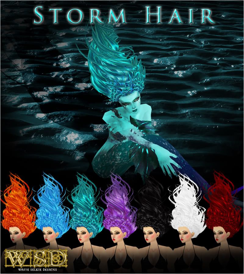 Storm Aquamarine Hair