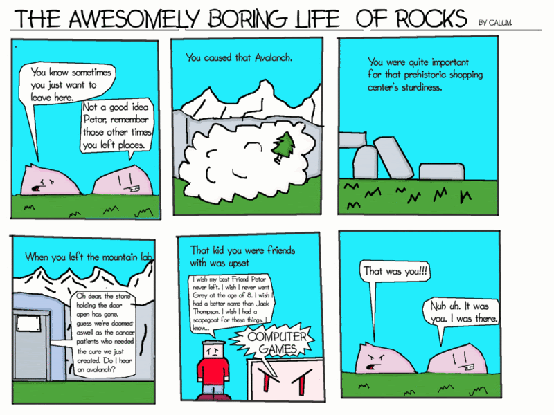 The Awesomely Boring Life of Rocks NeoGAF