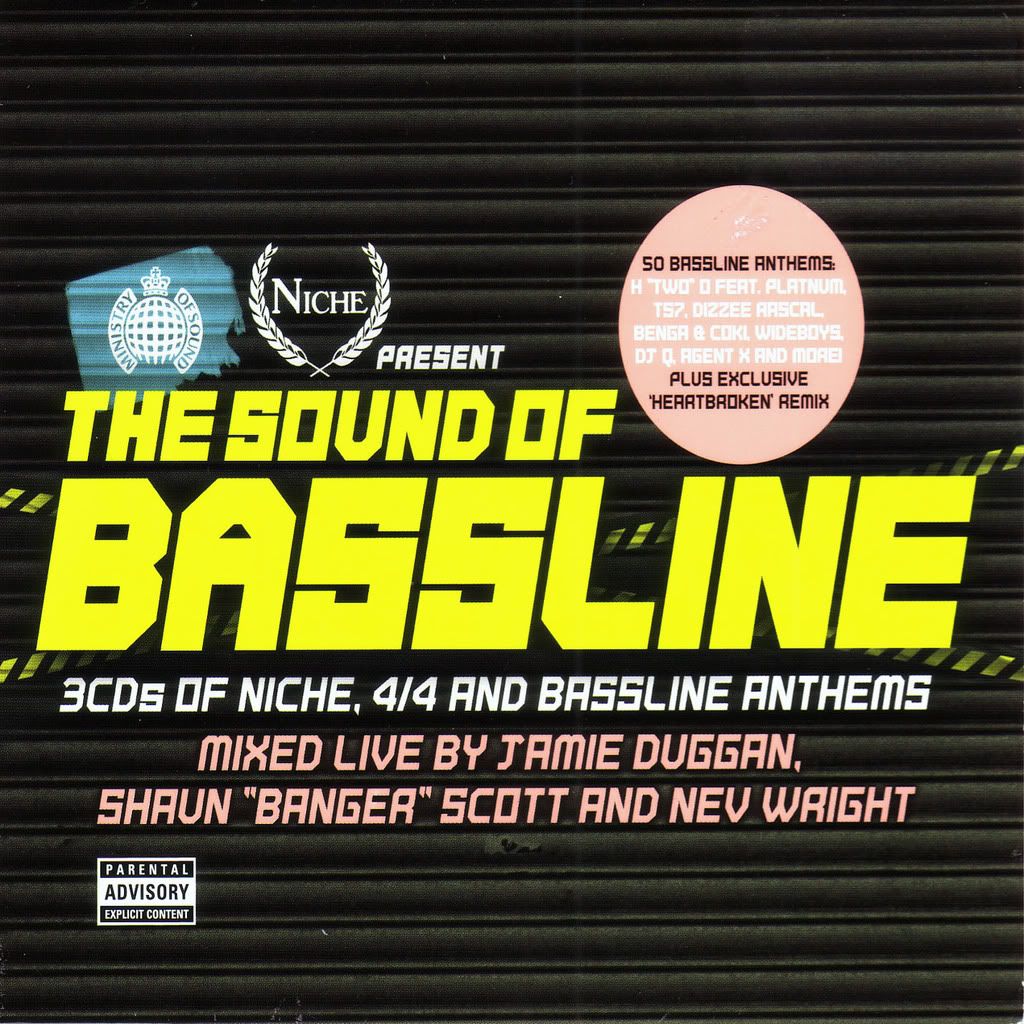 THE SOUND OF BASSLINE VA 3CDS 2008 BY RESOURCE RG preview 0