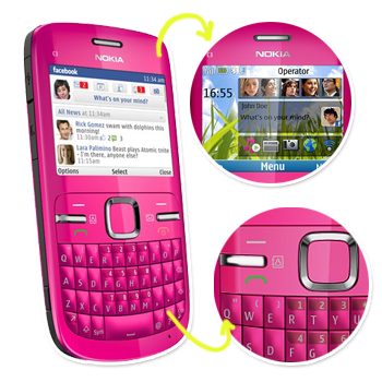 nokia c3 pink. Then I found this Nokia C3 and