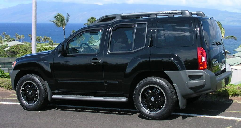 Black Xterra Rims