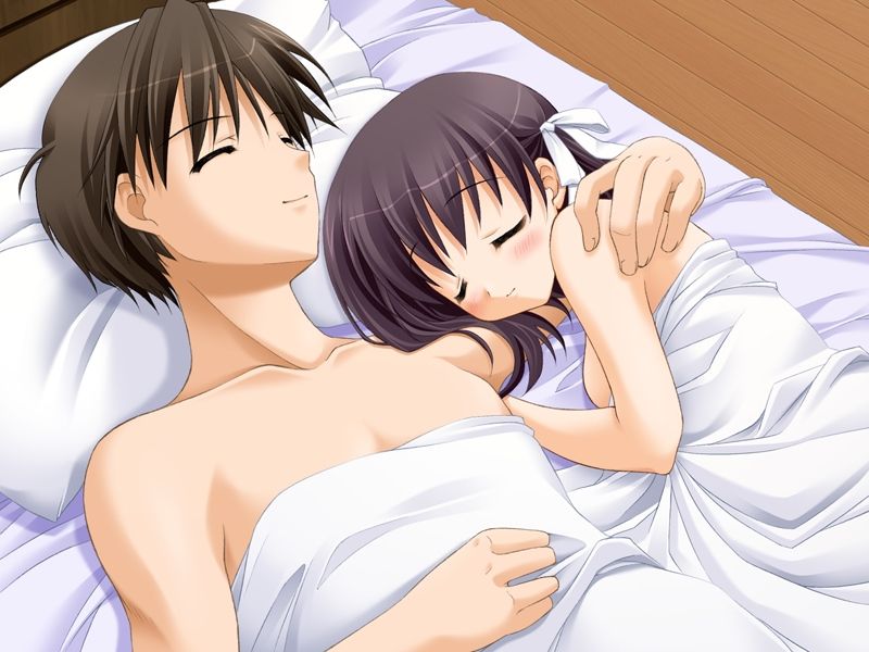 anime couple in bed 2 Pictures, Images and Photos