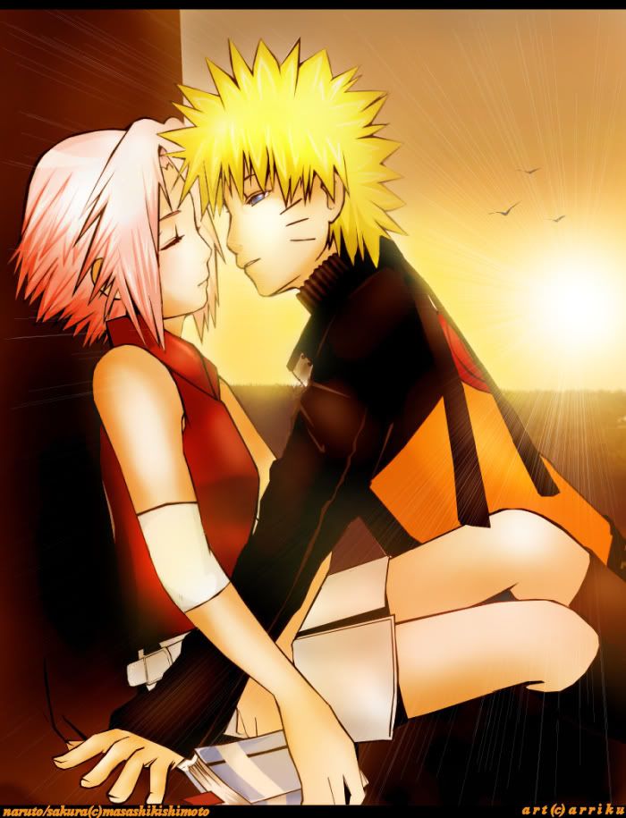 naruto and sasuke kissing. Naruto-Sakura-Kissing