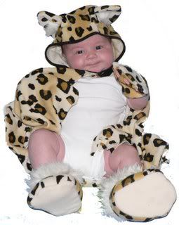 Baby Leopard Cape Costume