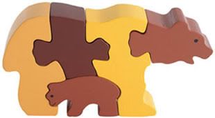 Non-Toxic Wooden Puzzles from ImagiPLAY