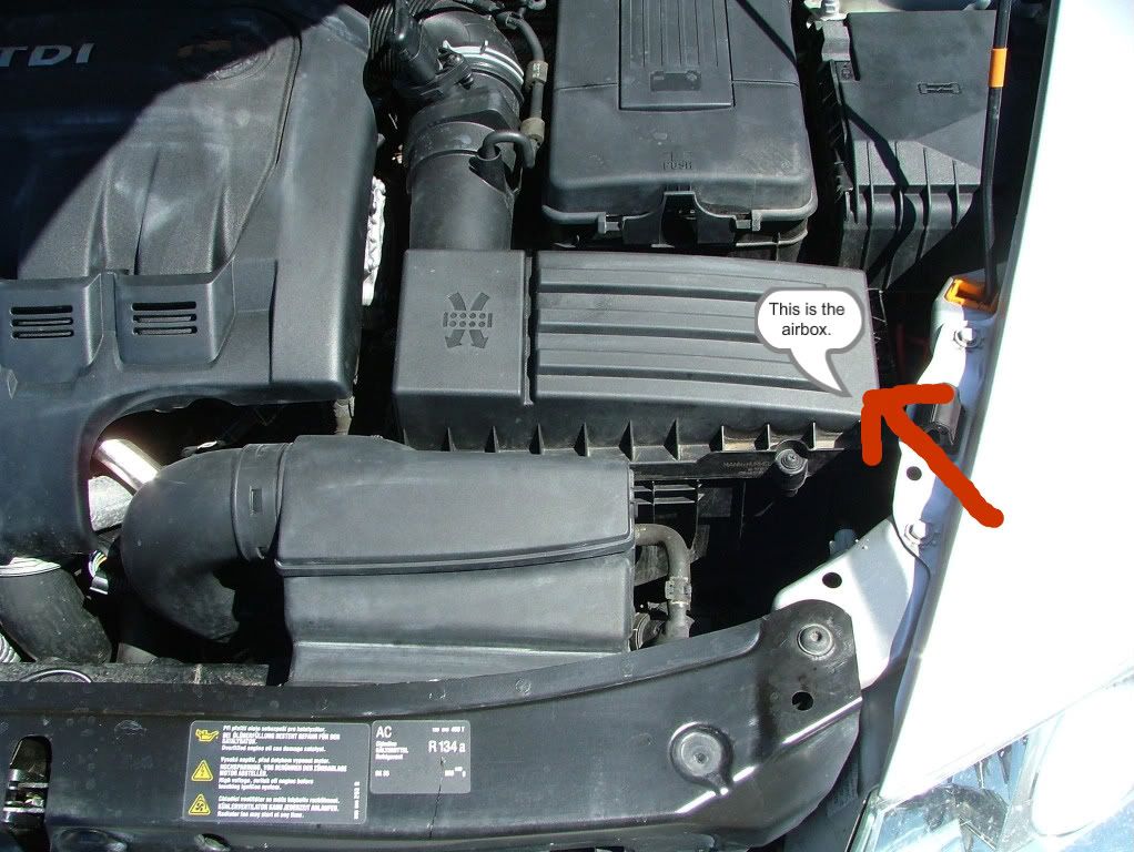 Dumb guys asks "how do you change the air filter on a MkII Octavia