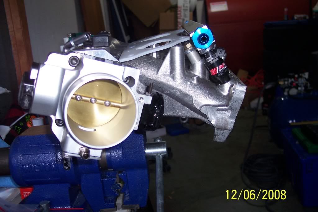 RBC intake manifold installed Honda / Acura K20a K24a Engine Forum