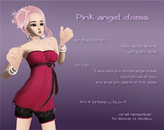 -|B|- Pink angel dress