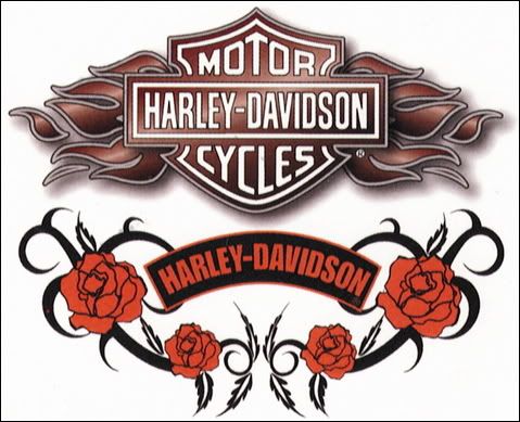 Harley Davidson Tattoo Designs