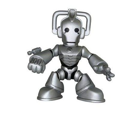 A Cyberman Time Squad Action Figure
