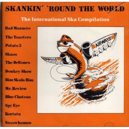 The album cover for Skankin' Round the World, Vol. 1