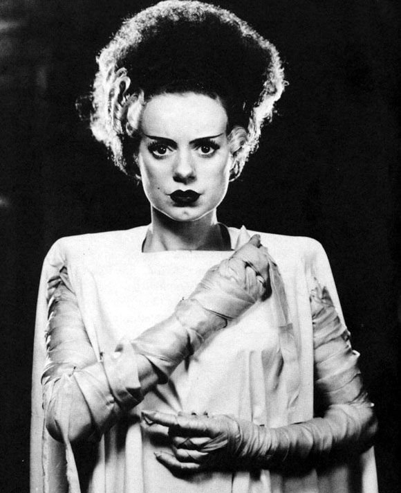 Elsa Lancaster in The Bride of Frankenstein.
