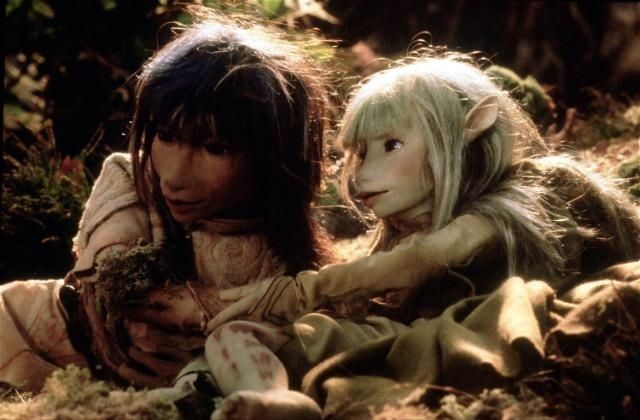  photo of two gelflings from The Dark Crystal