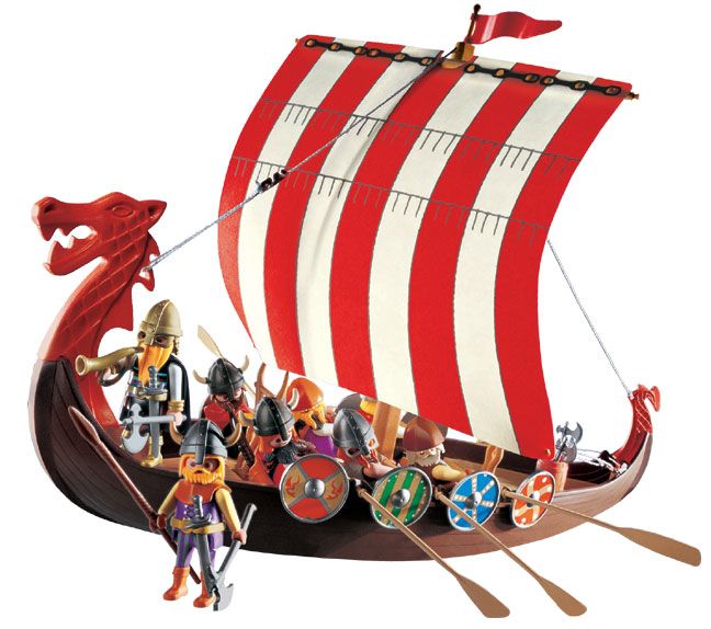 playmobil viking ship