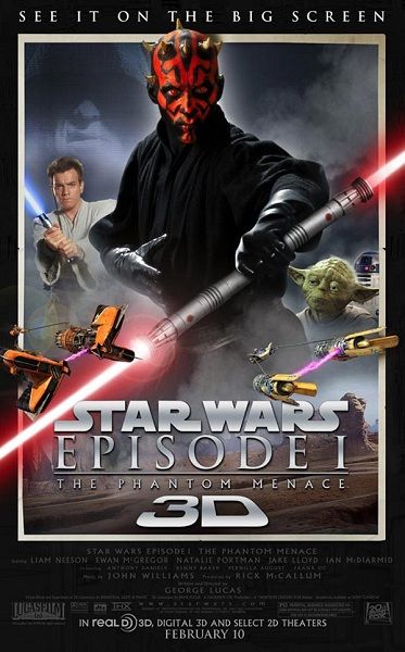 star wars 3d poster