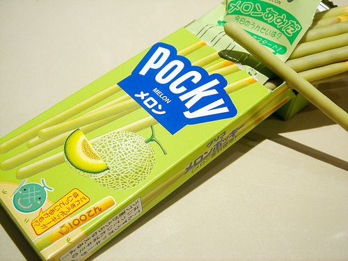 A box of Melon Pocky.