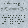 dishonesty