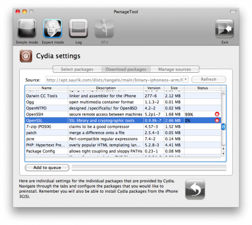 How to Jailbreak Your iPhone 3GS 3.1.3 Firmware Using PwnageTool