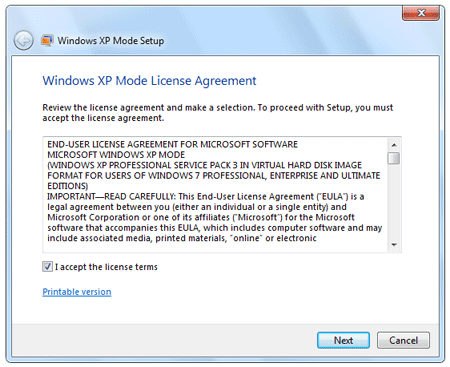 How To Install XP Mode In Windows 7