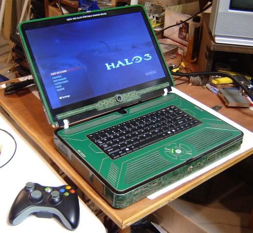 Xbox 360 Elite Laptop