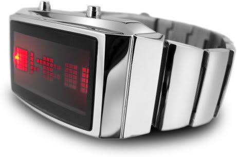 Negative - Fancy LED Watch with Multi color LED backlit