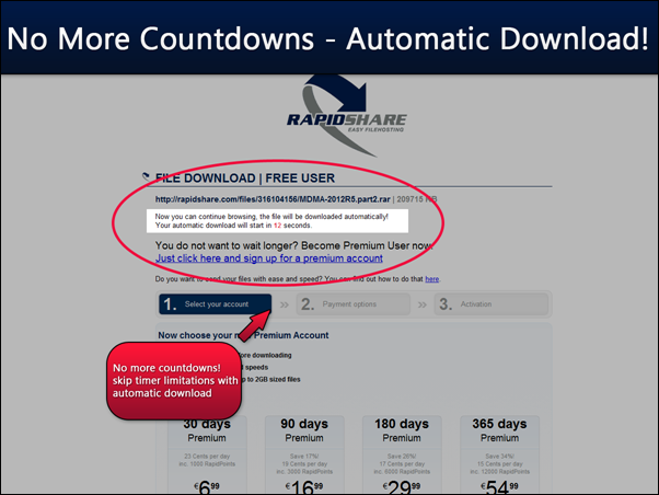 Download Rapidshare Extensions To Make Downloading Simple