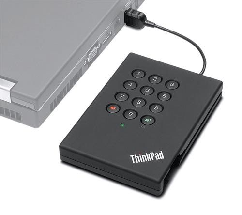 Lenovo Thinkpad USB Secure Portable HDD protects your important files Lenovo Thinkpad USB Secure Portable HDD protects your important files