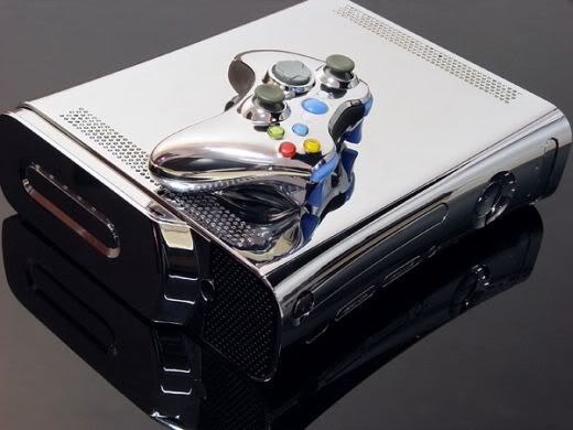 xbox 360 mods. Xbox 360 Chrome Case Mod,