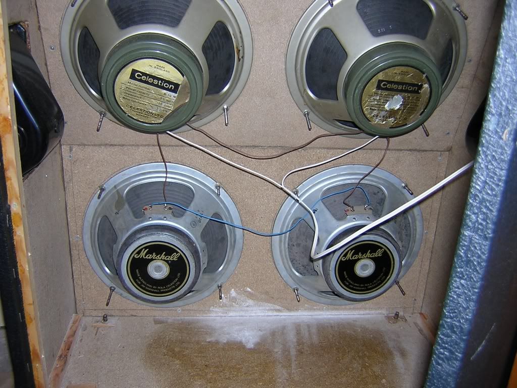 Is this a real marshall 4x12? 1968 greenbacks reconed worth anything