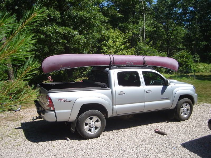 Canoe racks for toyota tacoma