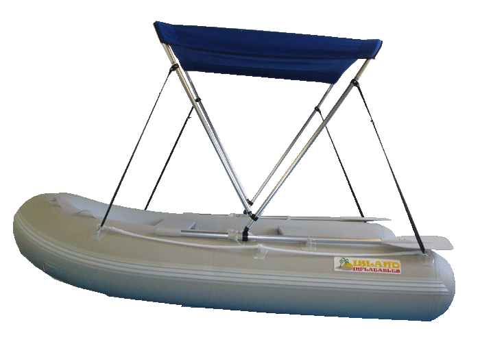 Inflatable Boat BIMINI / SUN COVER by Island Inflatable eBay