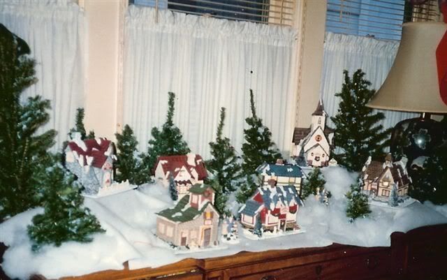 RE: Christmas Village display ideas