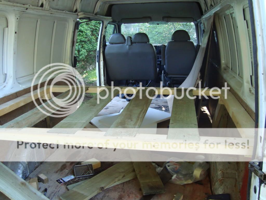 How to convert ford transit into campervan #8