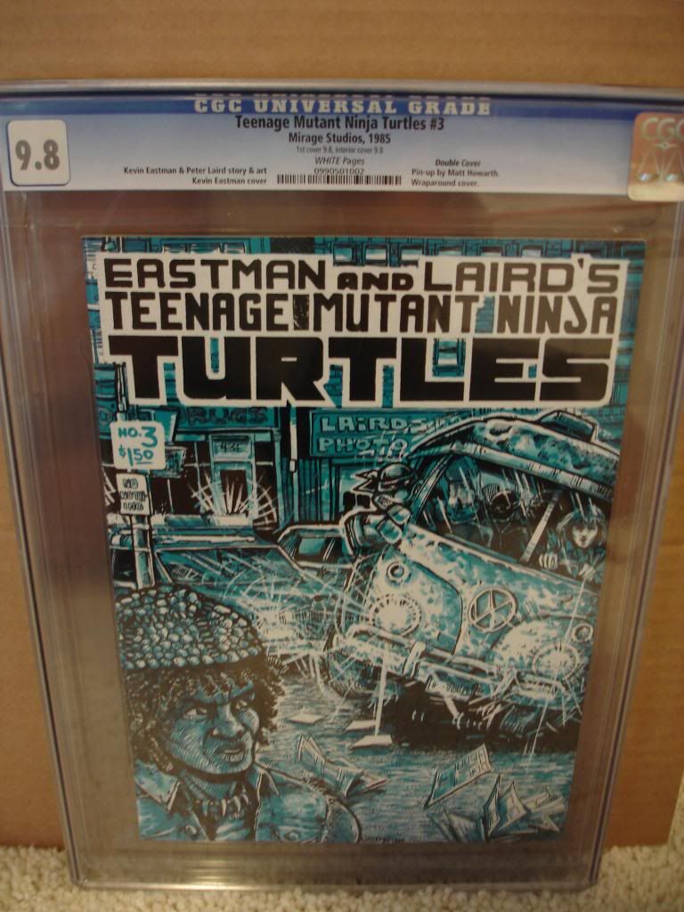 アメコミリーフ Nocterra #1 CGC 9.8 Teenage Mutant Ninja Turtles #1 CGC 9.8 Sells for Record