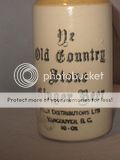 VINTAGE OLD Country Ginger Beer Bottle VANCOUVER BC  